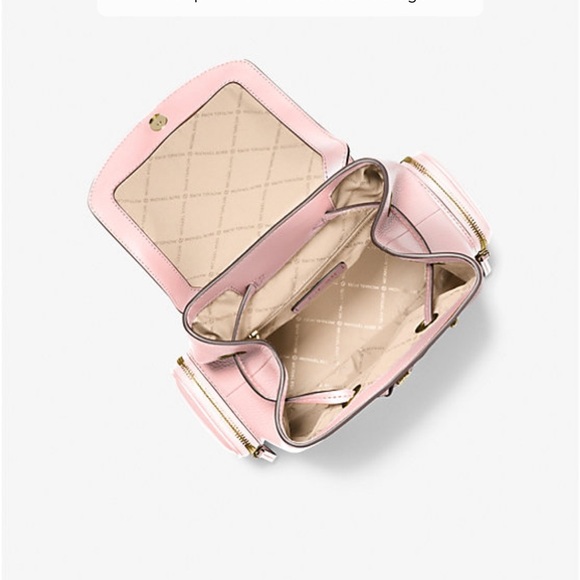 Michael Kors Jet Set Medium Powder Blush Pink Leather